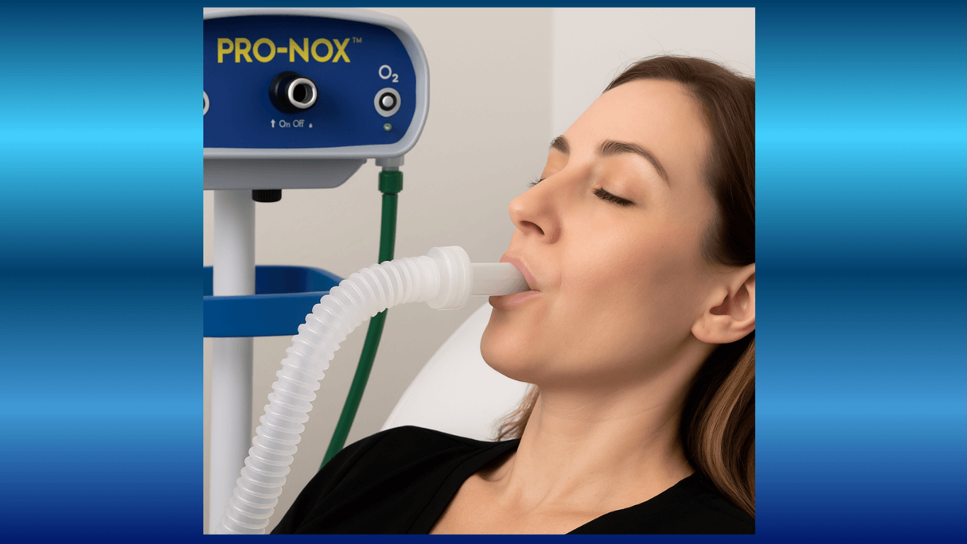ProNox system used during PDO